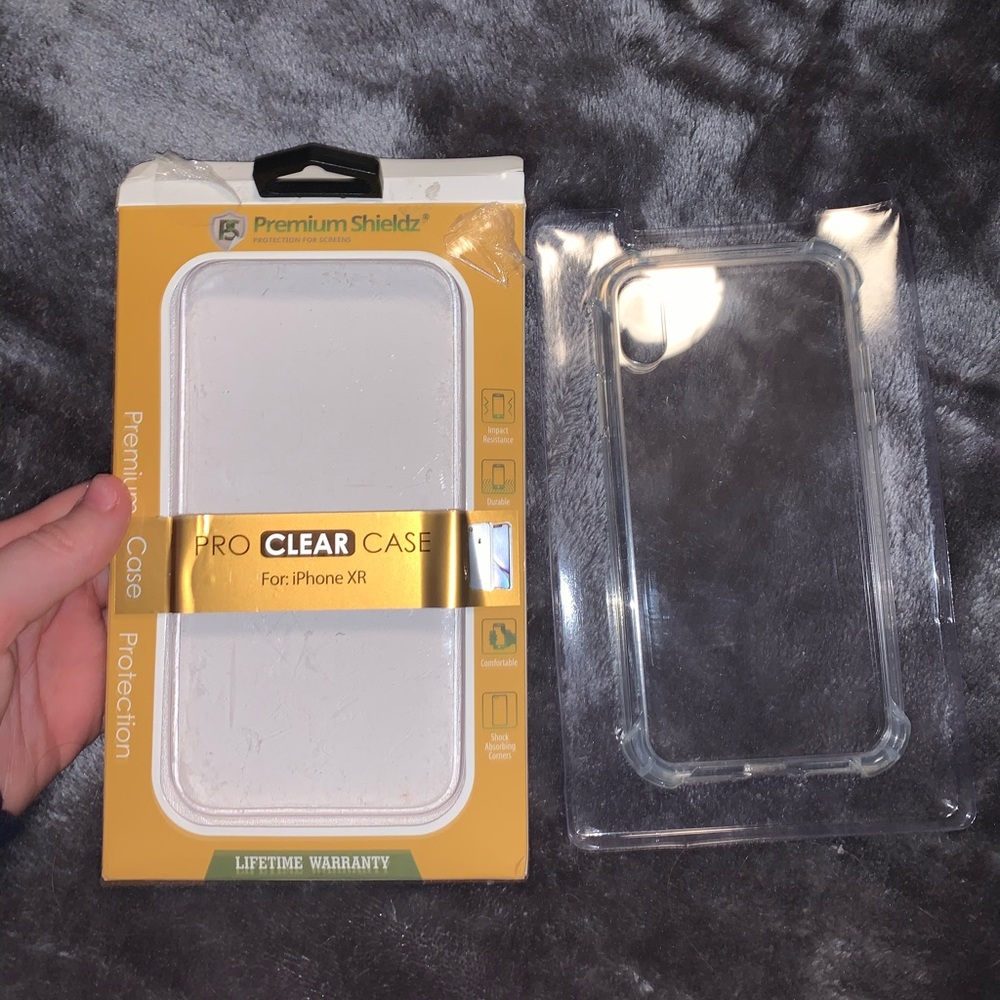 iPhone XR clear case